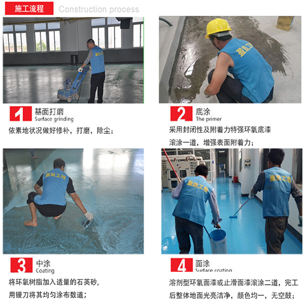 地坪漆施工工藝