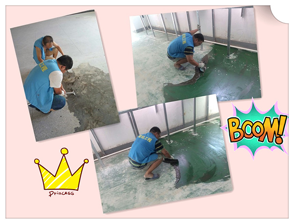 PVC塑膠地板施工