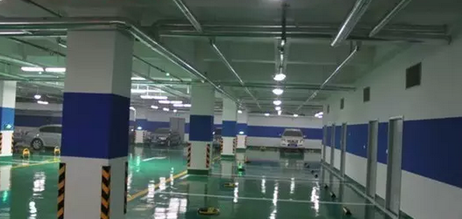 防塵停車場地坪