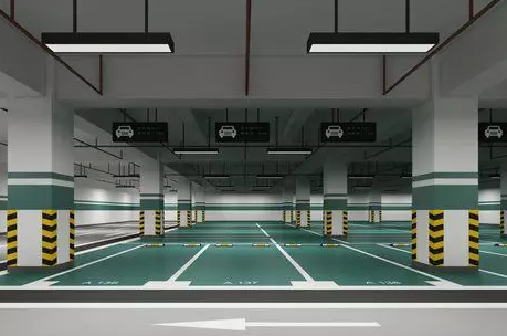 地下車(chē)庫(kù)金鋼砂地坪