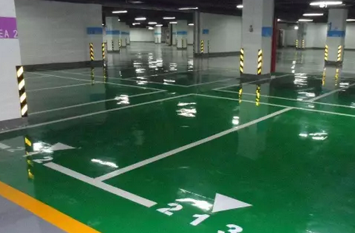 地下車庫地坪金剛砂