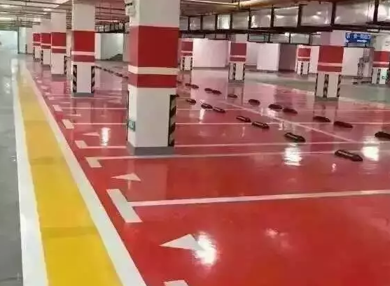 東莞停車(chē)場(chǎng)地坪漆